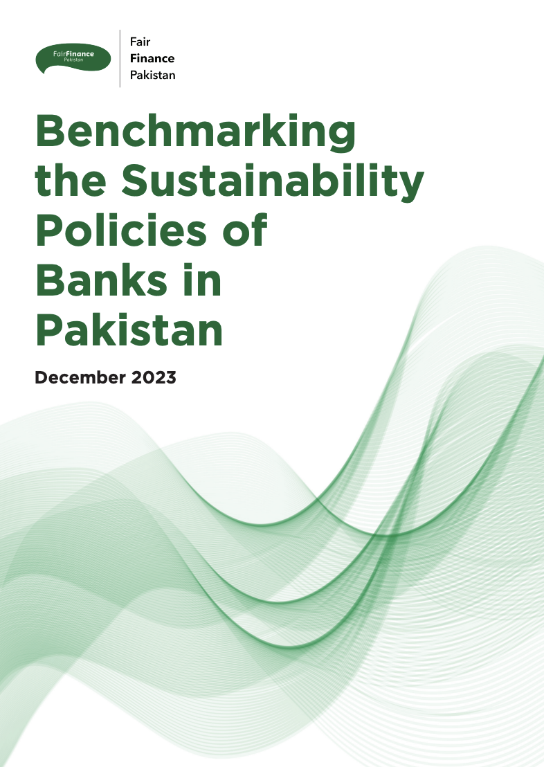 Benchmarking the Sustainability Policies of Banks in Pakistan
